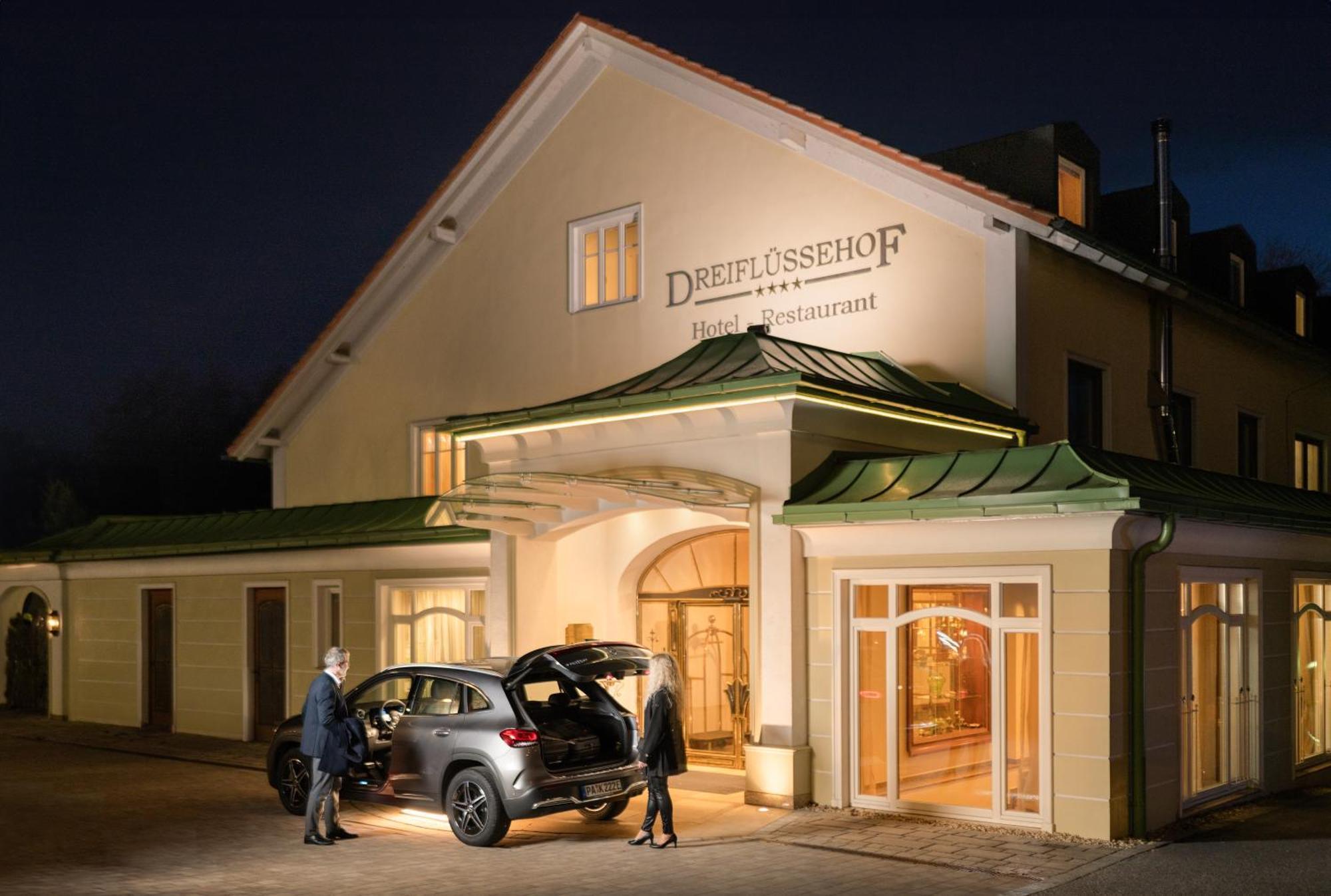 Hotel Dreiflüssehof Passau Exterior foto